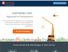 Tablet Screenshot of isomaster.com